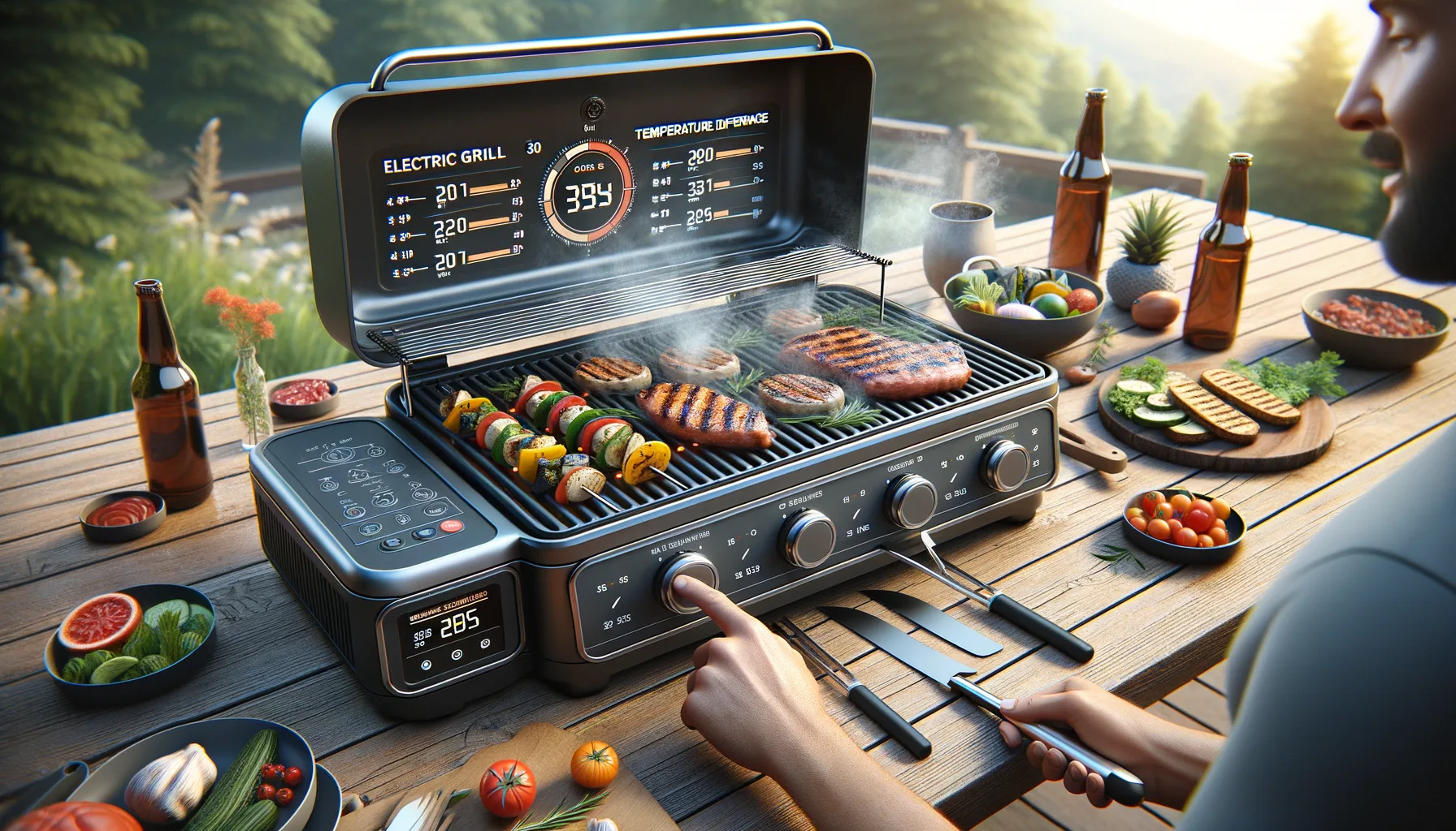 Elektrogrill Feineinstellungen: Grillzonen und Temperaturunterschiede effektiv nutzen