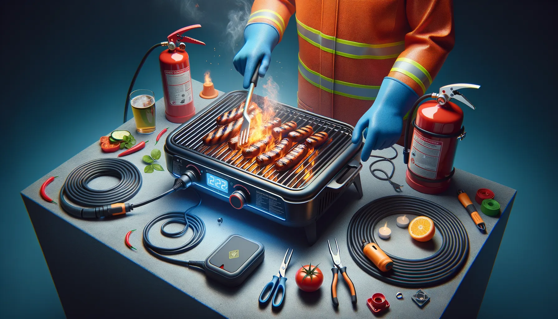 Sicherer Umgang mit dem Elektrogrill: Tipps und wichtige Sicherheitsregeln