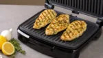 Elektrogrill Haehnchenfilet mit Zitronen-Kraeuter-Marinade