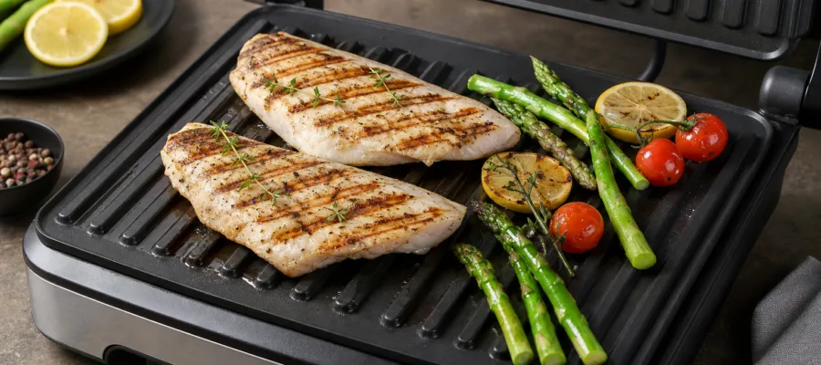 Fisch auf dem Elektrogrill zubereiten: Grilltechniken fuer zarte Ergebnisse