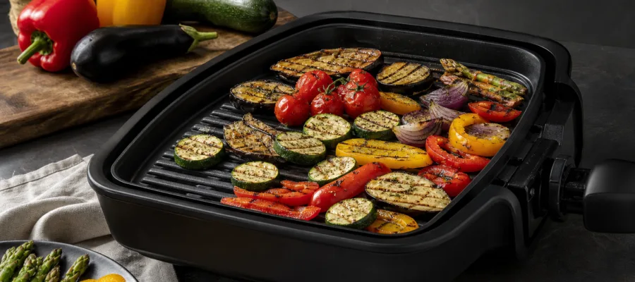 Gemuese grillen mit dem Elektrogrill: Rezepte und Tipps fuer Gemuesefans